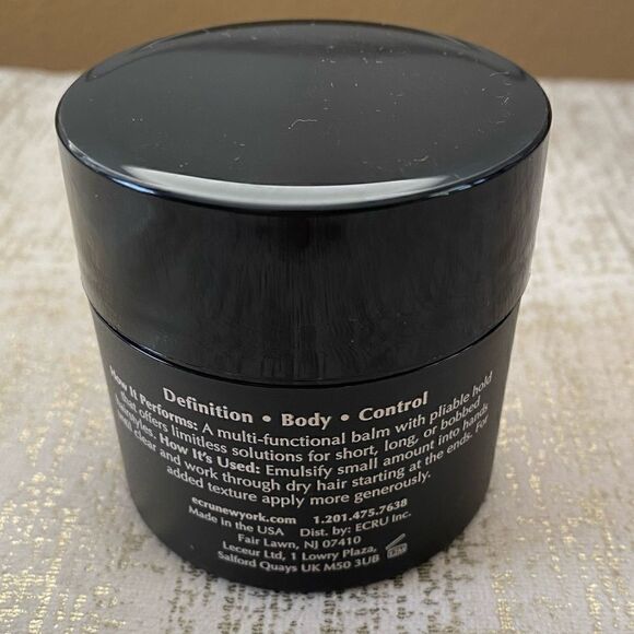 ECRU New York Texturizing Hair Styling Balm 1.69 Oz New SEALED. Unisex - Picture 5 of 8